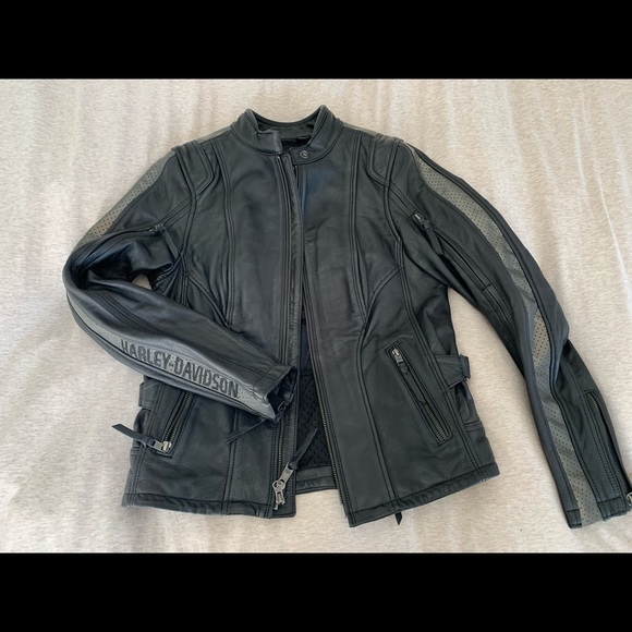 Harley Davidson Leather Jacket - new & never worn! - Picture 3 of 4